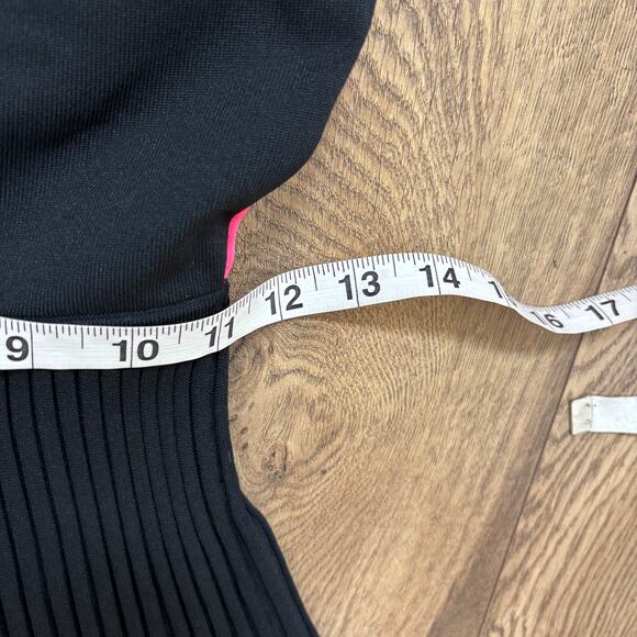 NWT PXG Eclipse Sleeveless Knitted Pleat Dress Black XS Luxury Golfwear - Picture 8 of 9